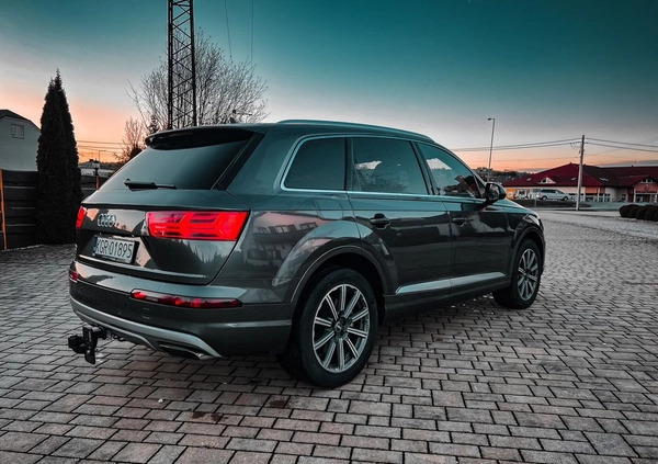 Audi Q7 cena 159000 przebieg: 62037, rok produkcji 2019 z Gorlice małe 562